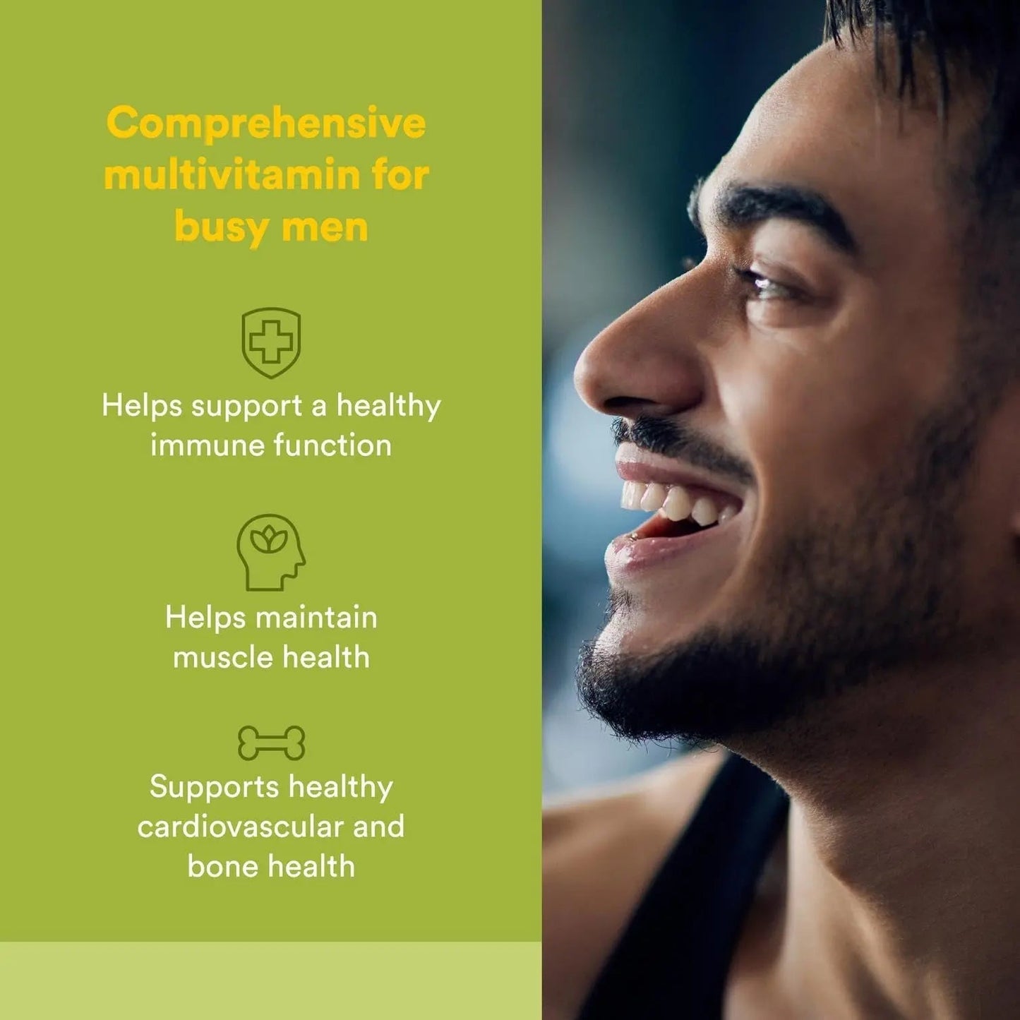 Natural Factors Whole Earth & Sea Men's Multivitamin s& Mineral, 1 Serving Contains Nutrition Equivalent to ½ lb of Veggies, 120 Tablets Natural Factors