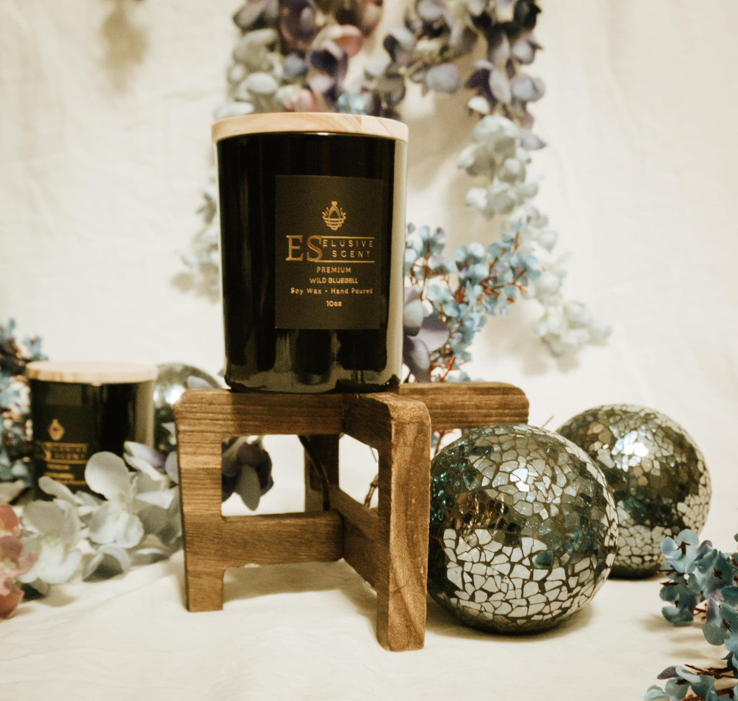 Wild Bluebell | 10oz | Premium Candle | Scented Candle | Aromatherapy | Essential Fragrance Oils Elusive ScentBuy Supplements Australia