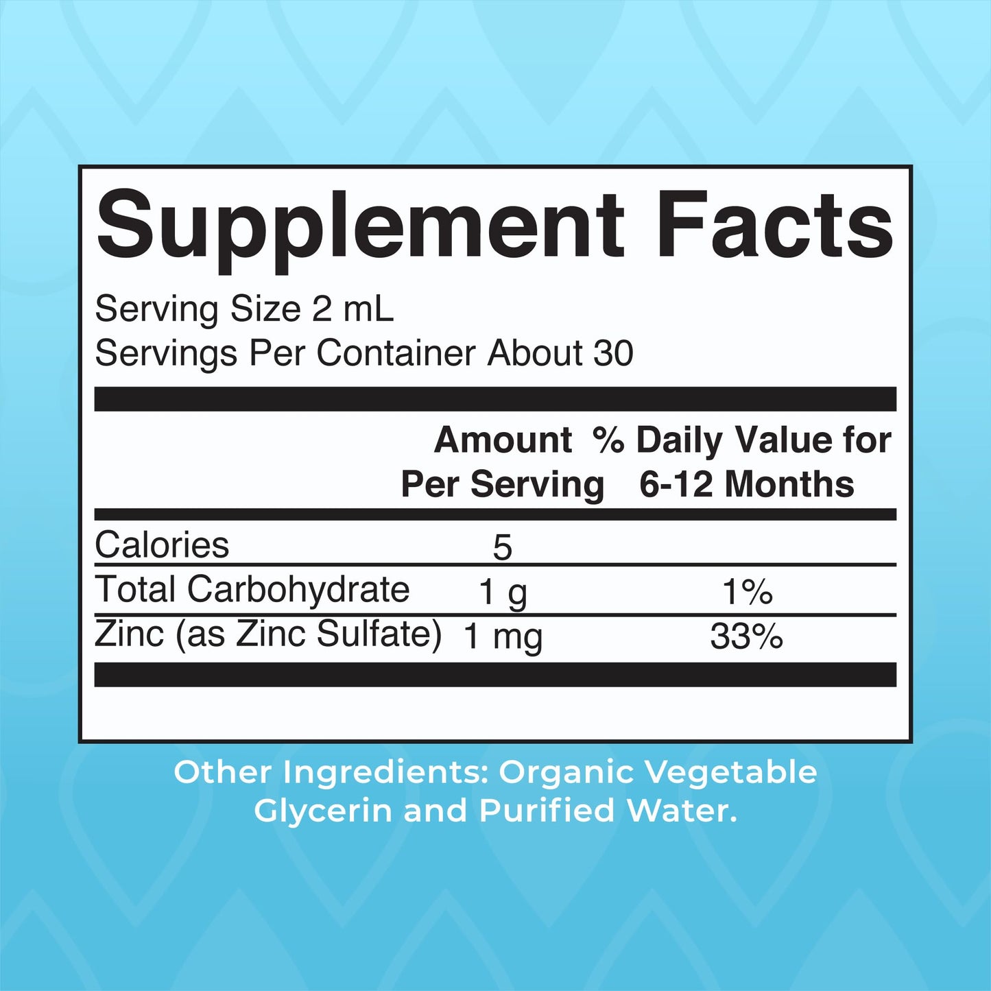 MaryRuth Organics Organic Infant Ionic Zinc Liquid Drops | Zinc Sulfate for Immune Support | Organic Glycerin | Antioxidant | Vegan | Formulated for Babies Ages 6-12 Months | 1 Month Supply | 2 Fl Oz - Maple Wellness Supplements
