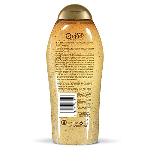 Buy OGX Smoothing + Coconut Coffee Exfoliating Body Scrub with Arabica Coffee & Coconut Oil - AmeriHealth Global Supplements