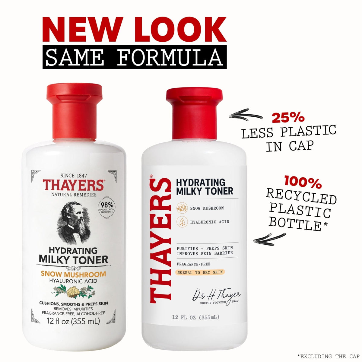 Buy THAYERS Milky Face Toner Skin Care with Snow Mushroom Tremella and Hyaluronic Acid - AmeriHealth Global Supplements