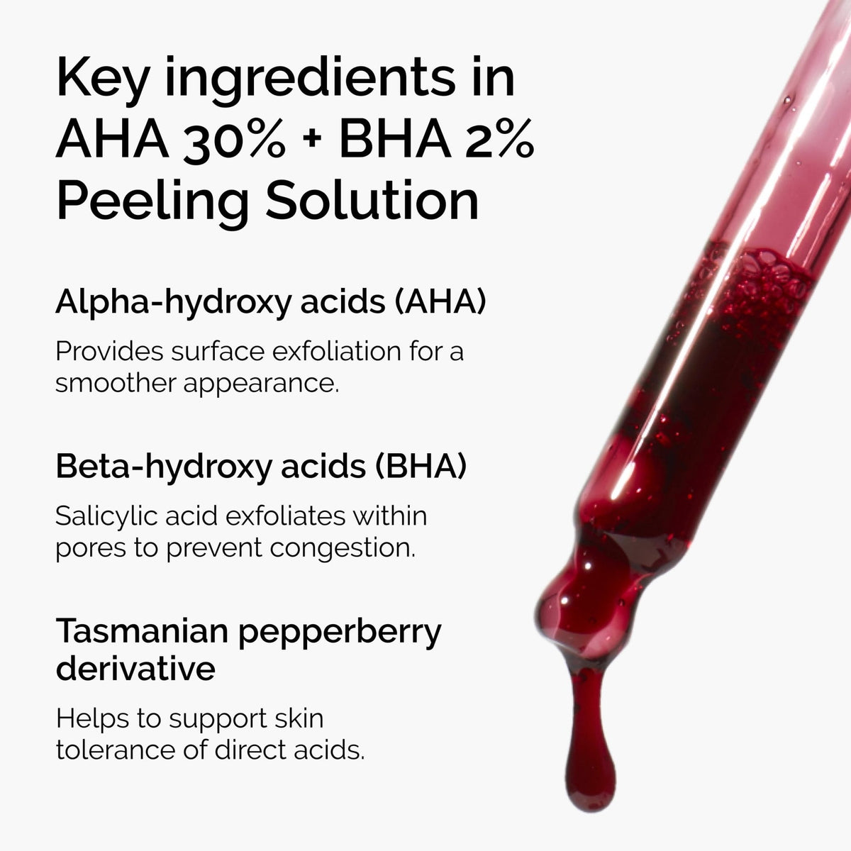 Buy The Ordinary AHA 30% + BHA 2% Peeling Solution, Advanced Exfoliating Peel for Brighter Skin, 1 Fl Oz - AmeriHealth Global Supplements