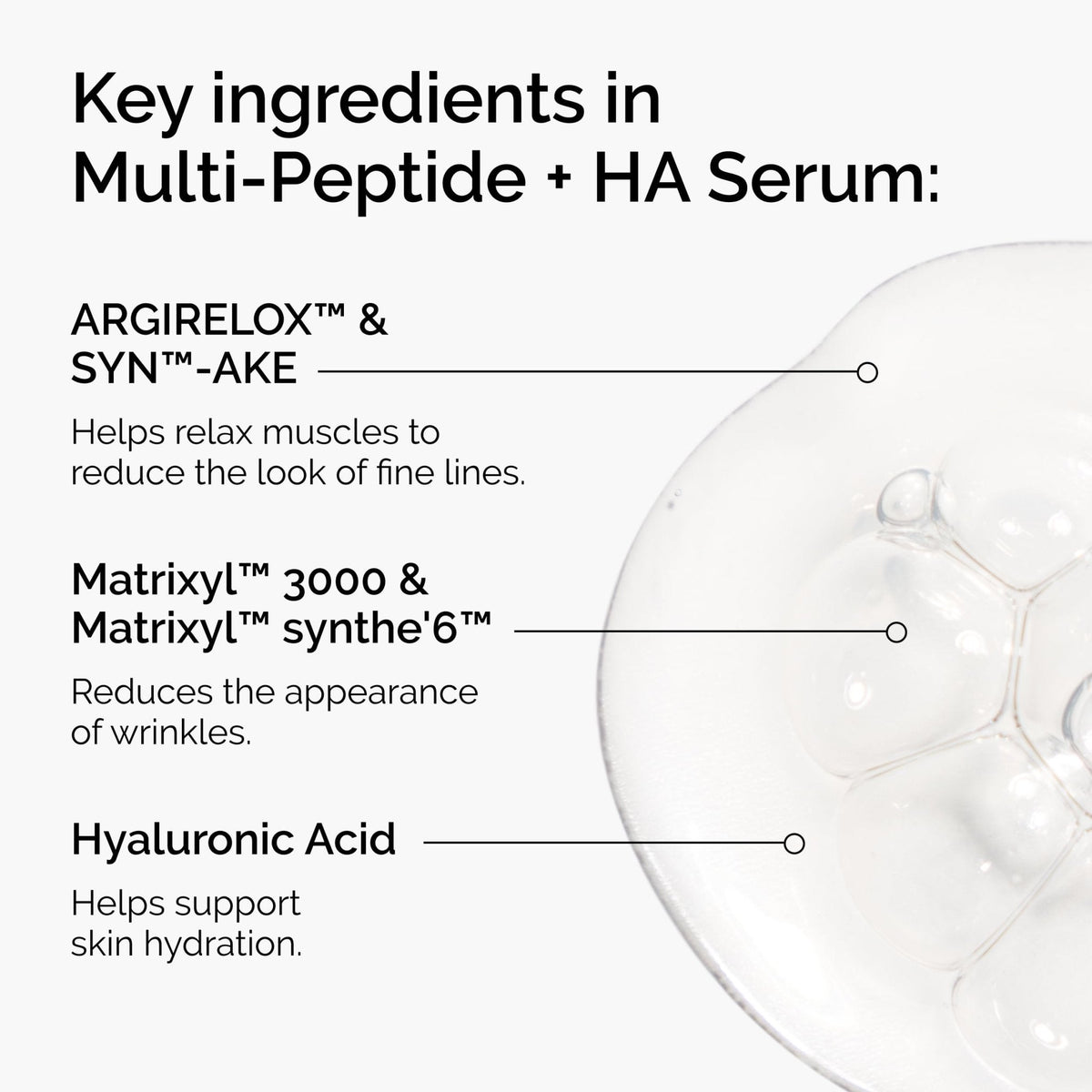 Buy The Ordinary Multi-Peptide + Hyaluronic Acid, Anti-Aging Peptide Serum for Crow’s Feet - AmeriHealth Global Supplements