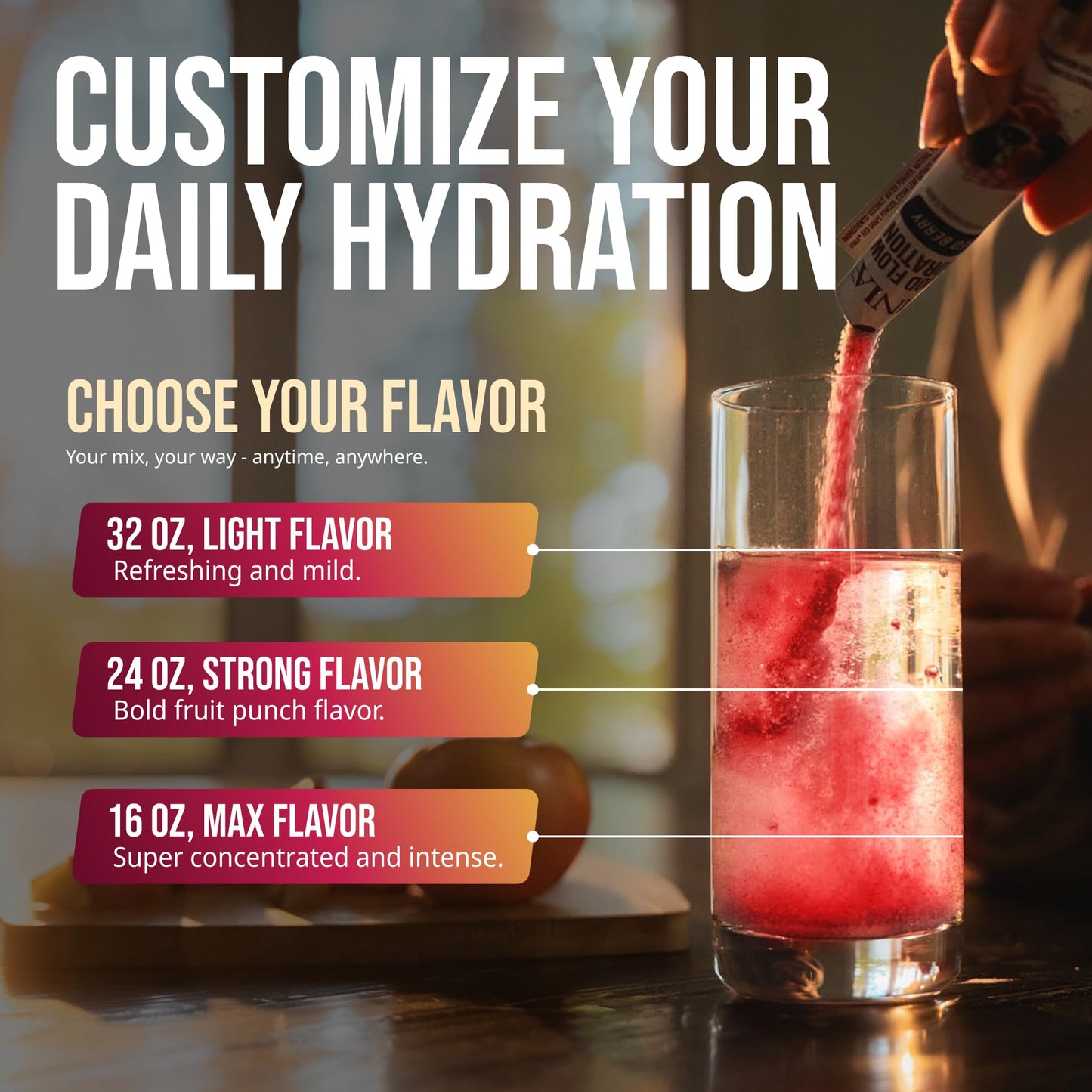 VINIA Resveratrol Electrolyte Hydration Powder Mix | Boost Blood Flow & Circulation | Sea Salt, Coconut Water Potassium - Maple Wellness Supplements