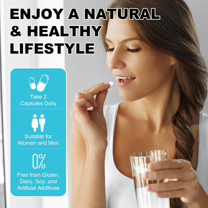 14-in-1 Gut Health with Probiotics, Prebiotics, Postbiotics & Digestive Enzymes for Women & Men, 60 Billion CFU Probiotics for Digestion, Strong Immunity, - Maple Wellness Supplements