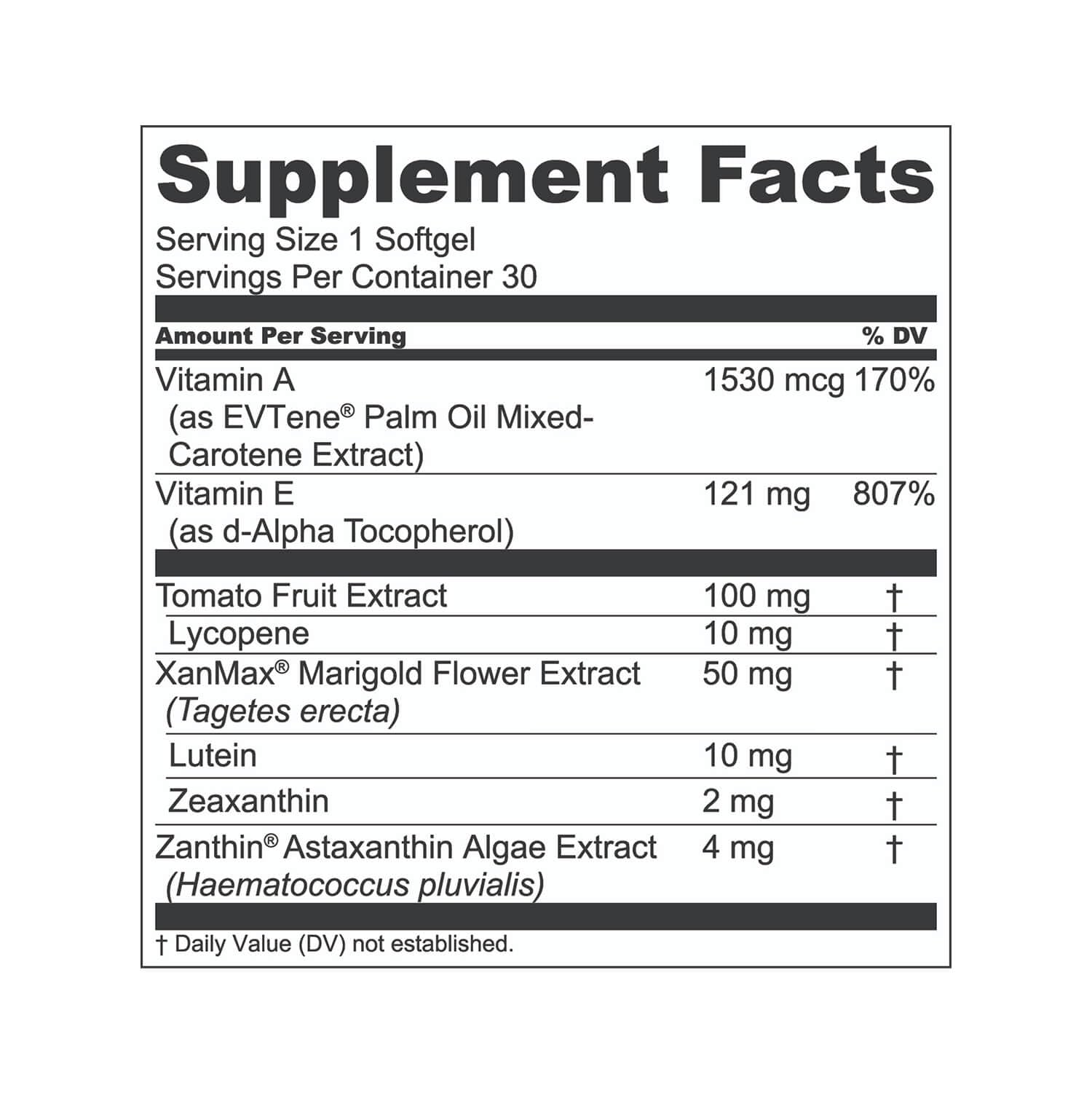 1MD Nutrition VisionMD Eye Vitamin CARMIS - Eye Supplement for Adults - with OptiLut Lutein & Zeaxanthin - Supports Vision Health Care, Everyday Eye Strain - Maple Wellness Supplements