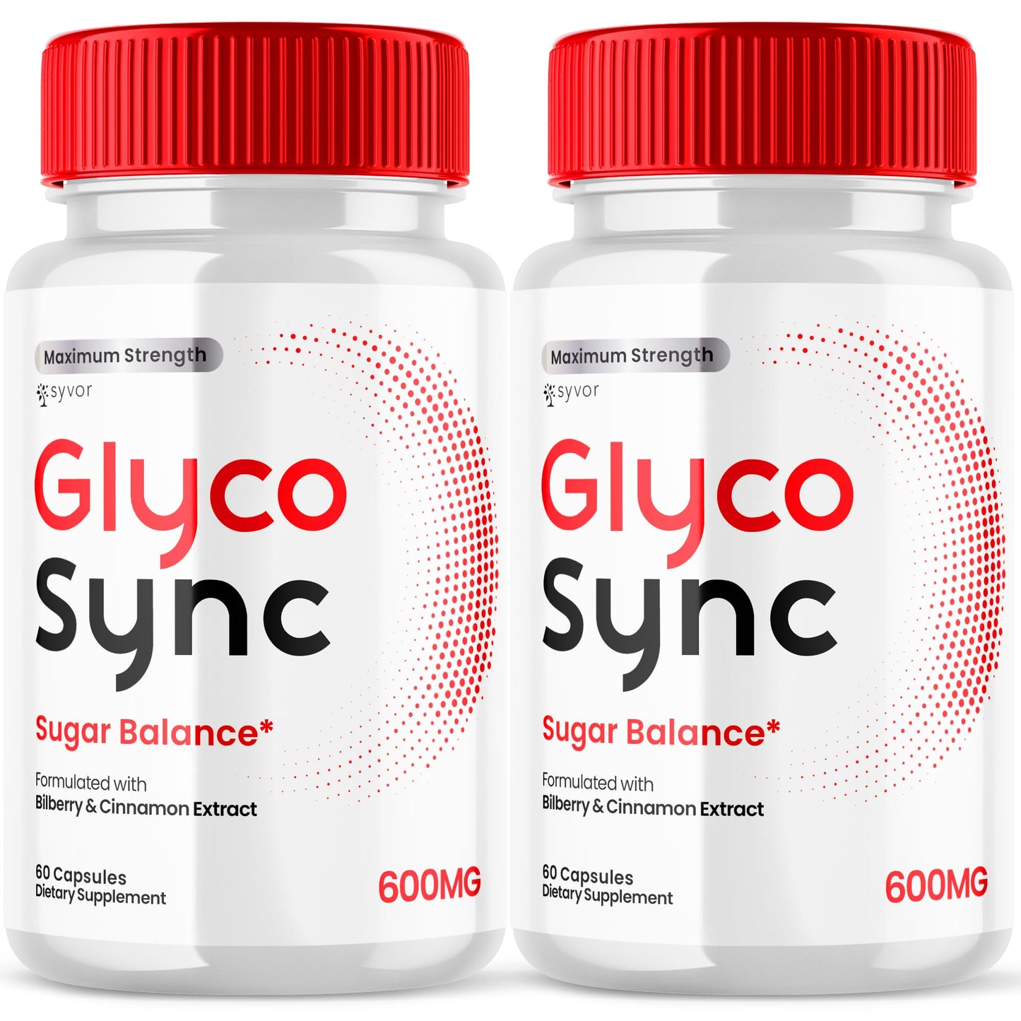 (2 Pack) Glyco Sync Capsules, Official Glyco Sync Balance Pills with All Natural Ingredients, Advanced Formula GlycoSync Joint Health and Wellness Support Max Strength for Men & Women (120 Capsules) - Maple Wellness Supplements