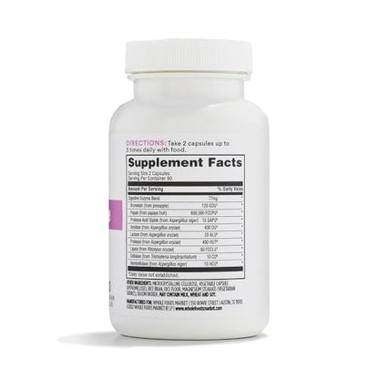 365 by Whole Foods Market, Wholezyme, 180 Count 365 by Whole Foods MarketBuy Supplements Australia