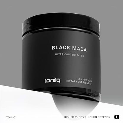 40,000mg Pure Black Maca Root Extract - Ultra Concentrated 20:1 Single Origin Wildcrafted ToniiqBuy Supplements Australia
