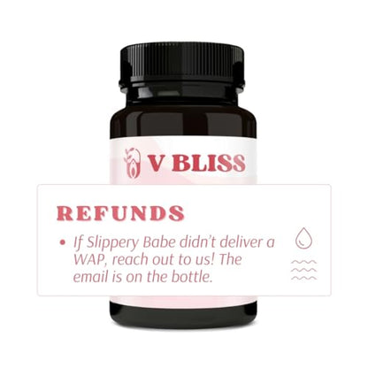 V Bliss Slippery Babe Vaginal Moisturizer Capsules | Relieves Vaginal Dryness with Slippery Elm V BlissBuy Supplements Australia