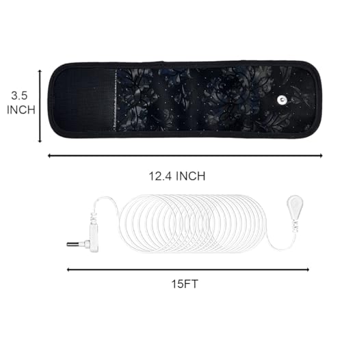 LOYDBDT Grounding Wrist Strap,Patterned Grounding Wristband,Unique Air Holes and Conductive Silver LOYDBDTBuy Supplements Australia