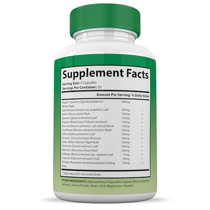(4 Pack) Vital Fruits and Veggies Supplement Whole Food Red & Green Superfoods Justified LaboratoriesBuy Supplements Australia