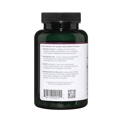 Vitanica Women's Phase II, Menopause Support, Vegan, 90 Capsules VitanicaBuy Supplements Australia