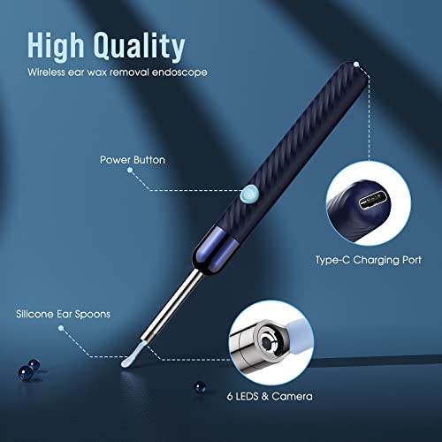 Ear Wax Removal - Earwax Remover Tool with 8 Pcs Ear Set - Ear Cleaner LEIPUTBuy Supplements Australia