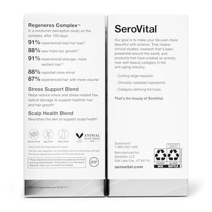 SeroVital Hair Regeneres Advanced Healthy Hair Growth Bundle SerovitalBuy Supplements Australia