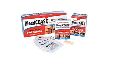 BleedCEASE First Aid for Cuts and Nosebleeds Sterile Packings, 25 Count BleedCEASEBuy Supplements Australia