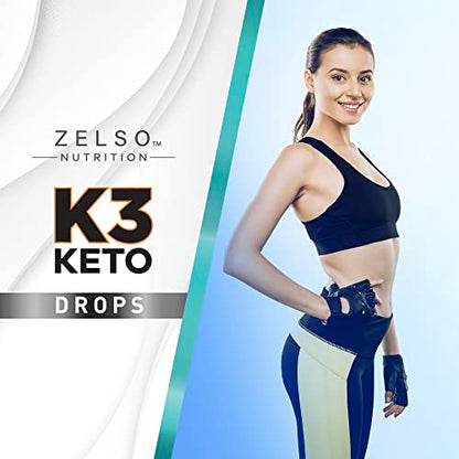 K3 Keto Drops for Weight Loss - Fat Burner & Metabolism Booster | Advanced Keto Carb ZELSOBuy Supplements Australia