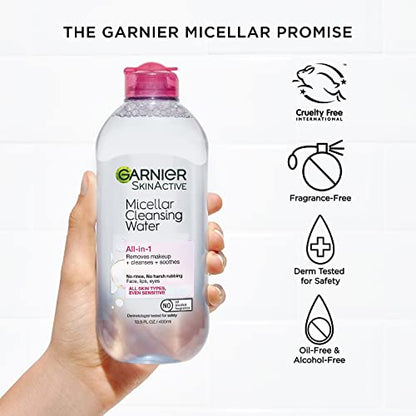 Garnier SkinActive Micellar Water for All Skin Types, Facial Cleanser & Makeup Remover GarnierBuy Supplements Australia