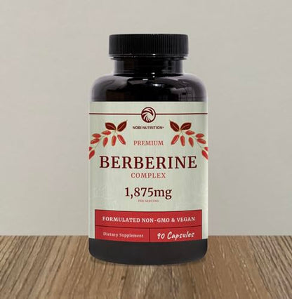 Berberine HCL 1500mg for Weight Management | Botanical Keto Inducing Berberine Supplement Nobi NutritionBuy Supplements Australia