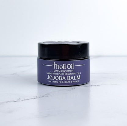 tHOli Plantar Fasciitis Relief Balm – Jojoba Cream with Cinnamon, Cassia, Spikenard & Hyssop – Soothes Heels, Supports Joints & Skin Repair (1oz) Tholi OilBuy Supplements Australia