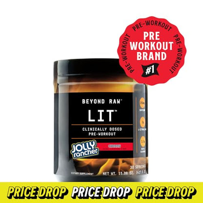 BEYOND RAW LIT | Clinically Dosed Pre-Workout Powder | Contains Caffeine BEYOND RAWBuy Supplements Australia