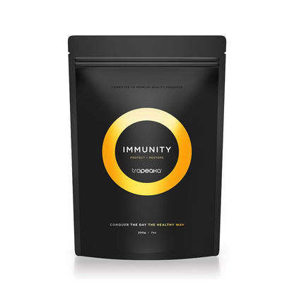 Tropeaka Immunity Powder - Immune Support Supplement, Antioxidant Rich Superfood Powder with Vitamins & Minerals, Boost Energy & Collagen Production - Vegan, Gluten Free, Non-GMO - 7oz (20 Servings) TropeakaBuy Supplements Australia
