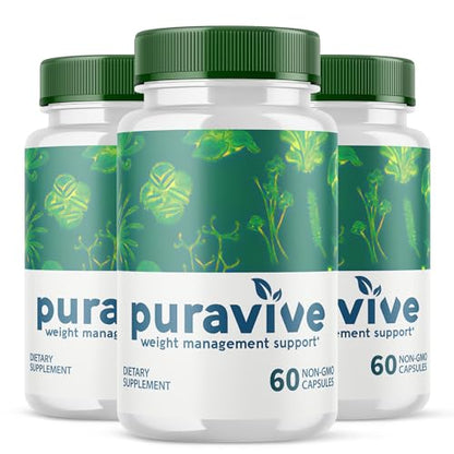 (3 Pack) Puravive Weight Loss Capsules, Puravive Advanced Formula S.O LabsBuy Supplements Australia