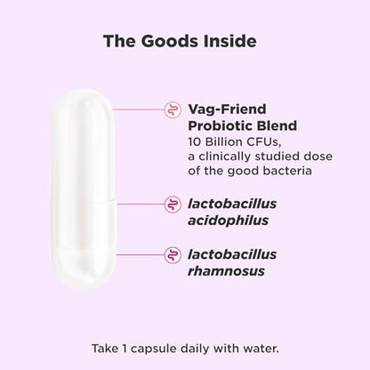 OLLY Happy Hoo-Ha Capsules, Probiotic for Women, Vaginal Health and pH OLLYBuy Supplements Australia