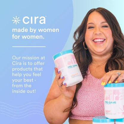 Cira Pre-Game Pre Workout Powder for Women - Preworkout Energy Supplement for Nitric CiraBuy Supplements Australia