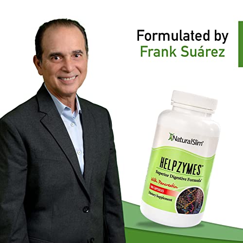 NaturalSlim Helpzymes Digestive Enzymes for Digestion, Bloating, Gas Reli NaturalSlimBuy Supplements Australia