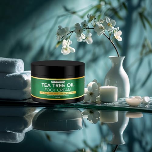Tea Tree Oil Foot Cream For Dry Cracked Heels Repair - Natural Foot Cream For Dry Cracke USA NaturalsBuy Supplements Australia