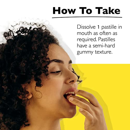 RESCUE Bach PASTILLES, Orange and Elderflower Flavor, Natural Stress RESCUEBuy Supplements Australia