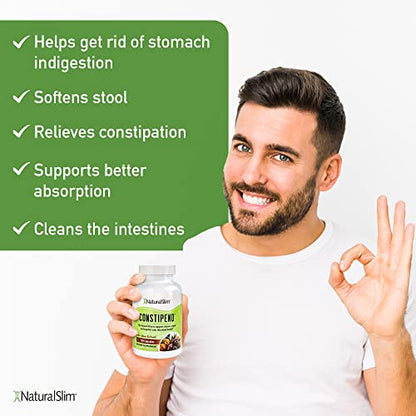NaturalSlim Constipend - Laxative for Constipation Relief, and Colon Cleanse Supplement NaturalSlimBuy Supplements Australia