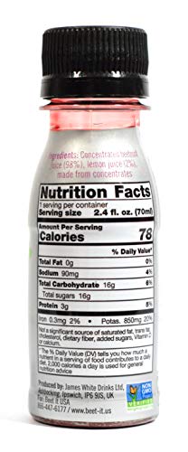 BEET IT Sport Pro-Elite Shot, (15 Shots) Nitrate 400, Non GMO Certified - Each Shot Contains BEET ITBuy Supplements Australia