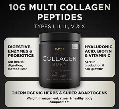 Super Collagen Burn - Premium Collagen Powder for Women Weight & Beauty w. Apple C Vinegar TERRA ELMNTBuy Supplements Australia