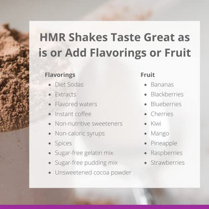 HMR "Classic" 800 Shake Meal Replacement Mix | Chocolate Shake Powder to Support Healthy HMRBuy Supplements Australia