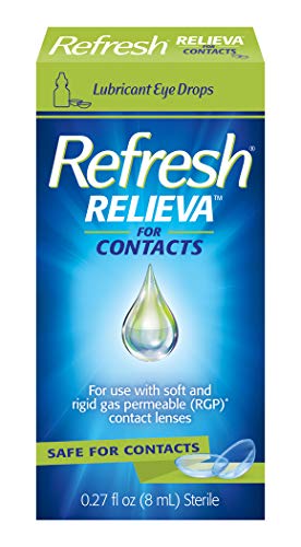 Refresh Relieva for Contacts Lubricant Eye Drops, 0.27 Fl Oz Sterile RefreshBuy Supplements Australia