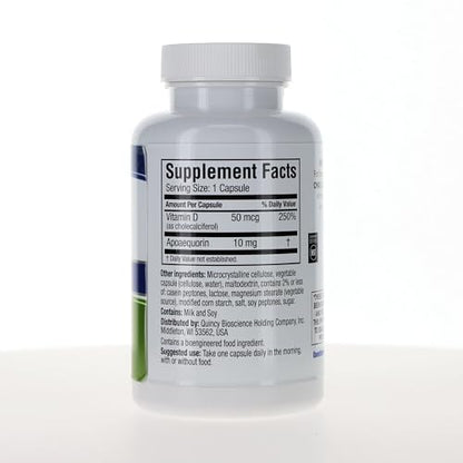 Prevagen Regular Strength - 60 Capsules (2 Month Supply) | Formulated for Your Brain | 10mg of Apoaequorin Plus Vitamin D3 PrevagenBuy Supplements Australia