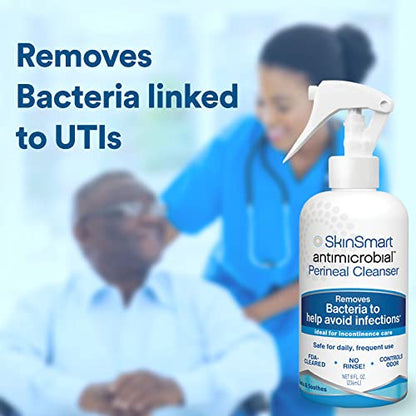 SkinSmart Antimicrobial Perineal Cleanser, Ideal for Incontinence Care SkinSmart AntimicrobialBuy Supplements Australia