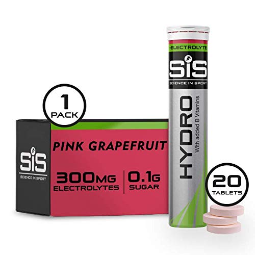 Science In Sport Hydro Hydration Tablets, Gluten-Free, Zero Sugar, Pink Grapefruit Science in SportBuy Supplements Australia