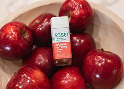 R3SET Stress Eating Daily Supplement Capsules – Apple Cinnamon – 28ct R3SETBuy Supplements Australia