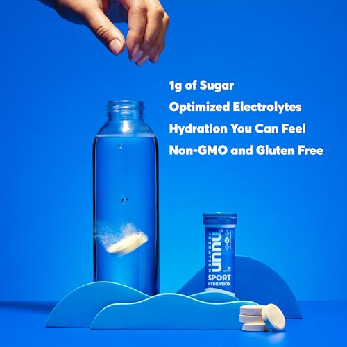 Nuun Sport Electrolyte Tablets for Proactive Hydration, Mixed Citrus Berry Flavors, 4 Pack NuunBuy Supplements Australia