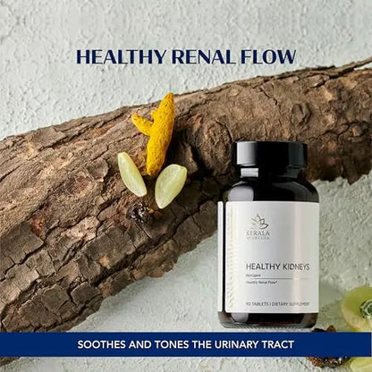 Kerala Ayurveda Healthy Kidney Herbal Tablets | Support Normal Kidney Function and Health | Kidney and Bladder Support | Urinary System Support - 90 Count Kerala AyurvedaBuy Supplements Australia