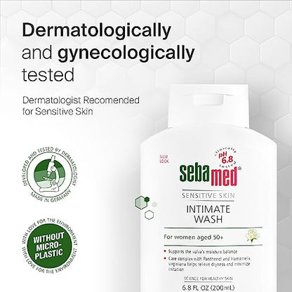 Sebamed Feminine Intimate Wash Menopause, pH 6.8 SEBAMEDBuy Supplements Australia