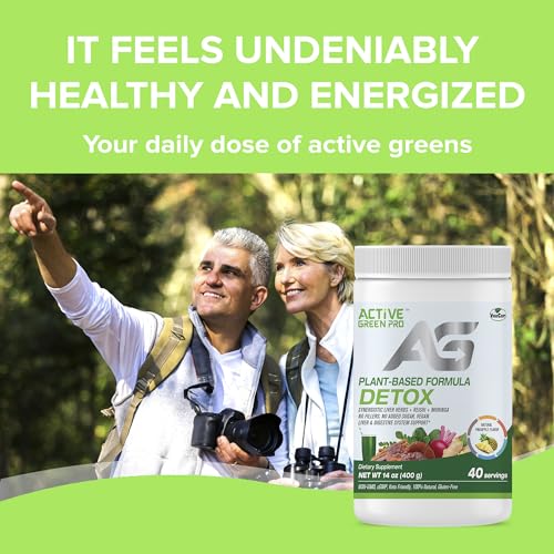 Active Green Pro - Detox Powder, Blend of Synergistic Liver Herbs, Reishi, Moringa Active Green ProBuy Supplements Australia