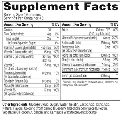 OLLY Women's Multivitamin Gummy, Overall Health and Immune Support OLLYBuy Supplements Australia