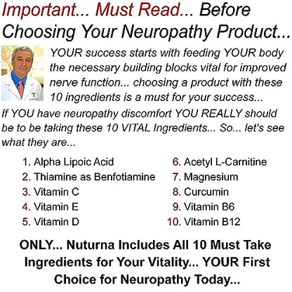 Neuropathy Support Supplement with 600 mg Pure Alpha Lipoic Acid NuturnaBuy Supplements Australia