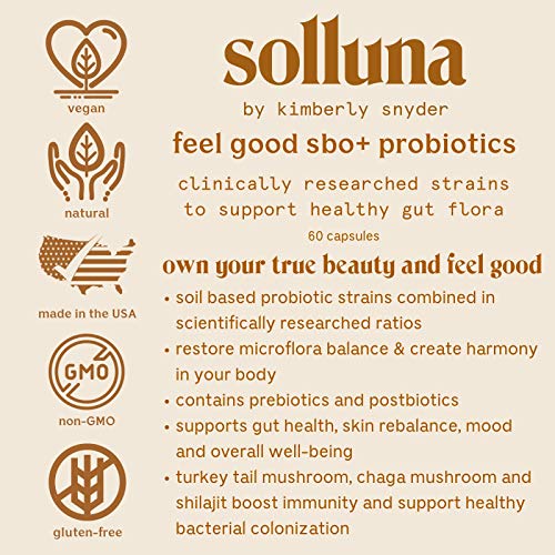 Solluna by Kimberly Snyder Feel Good SBO Probiotics Soil Based Organisms (SBOs) Solluna by Kimberly SnyderBuy Supplements Australia