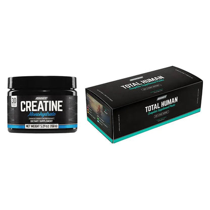 ONNIT Total Wellness & Performance Bundle: Total Human Multivitamin Packs (30-Day Supply) + Creatine Monohydrate Powder (30 Servings) ONNITBuy Supplements Australia